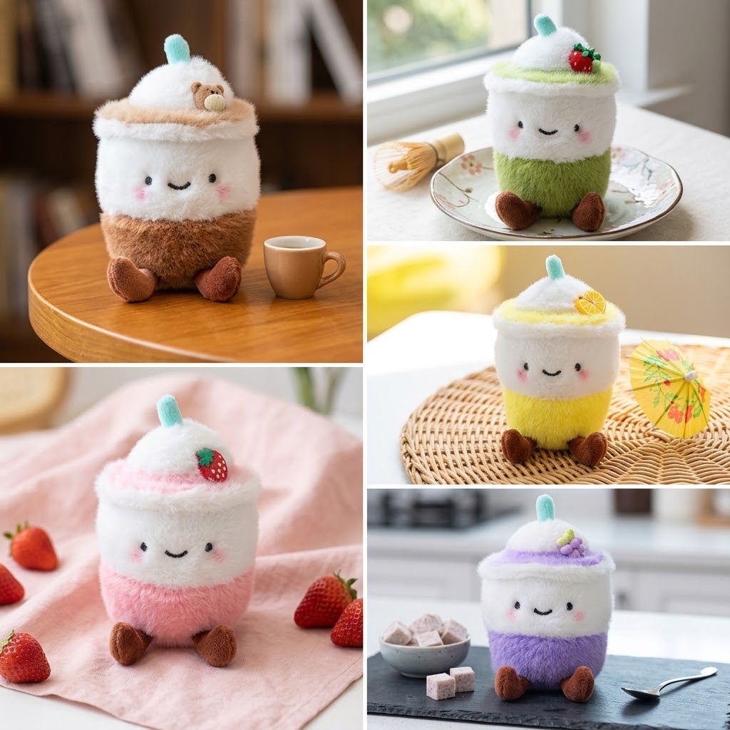 Milk Tea Keychains