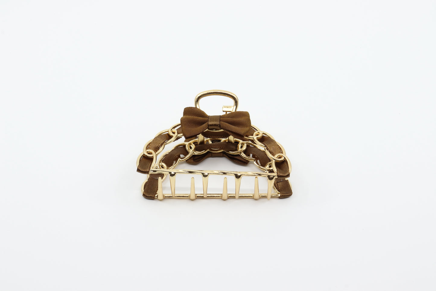 Golden Metal Hair Claw