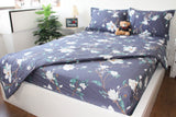 Purple Iris - 4-Piece Blanket Bedding Set