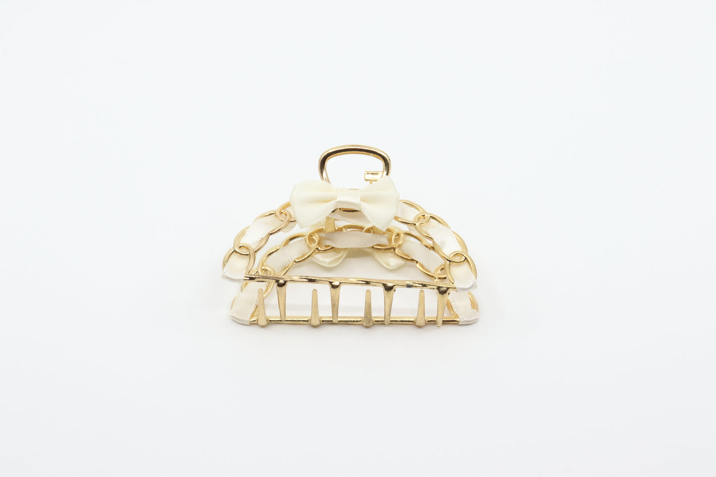 Golden Metal Hair Claw